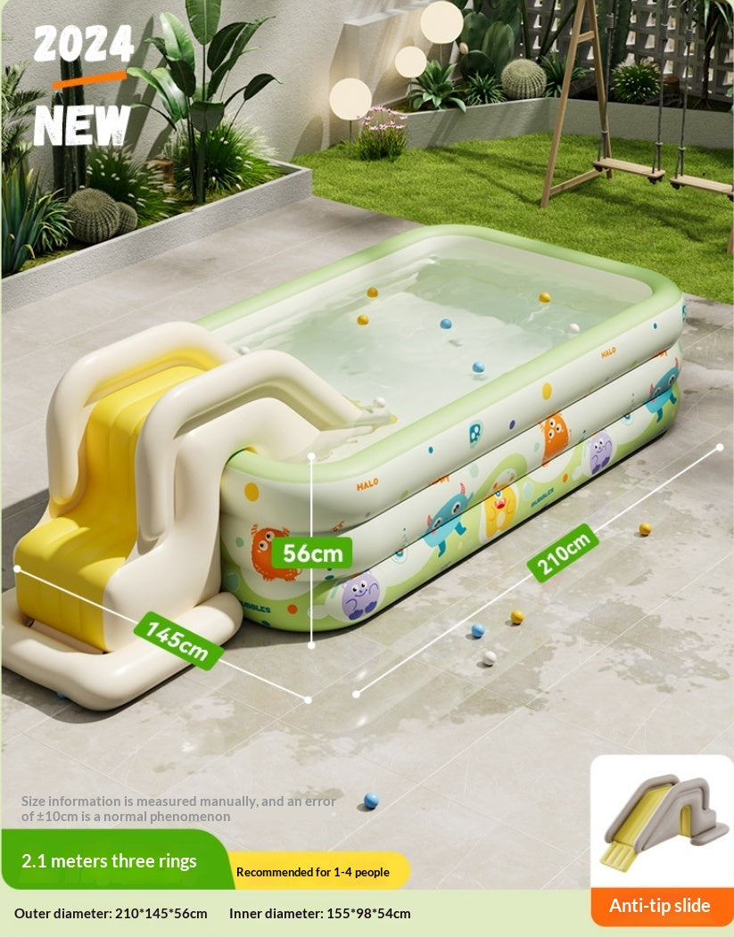 Thickened Inflatable Kids Swimming Pool Home Water Play Pool