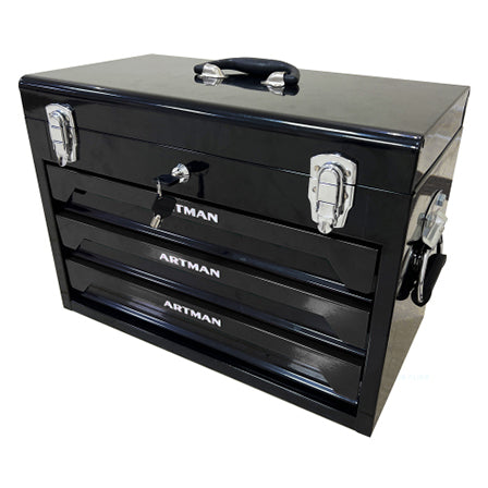 20in Portable Three-layer Clay Box, Four-tier Tools, Metal Latches, Top Cargo Space And Other Accessories. They Are Suitable For Garages, Apartments Or Work Tables.