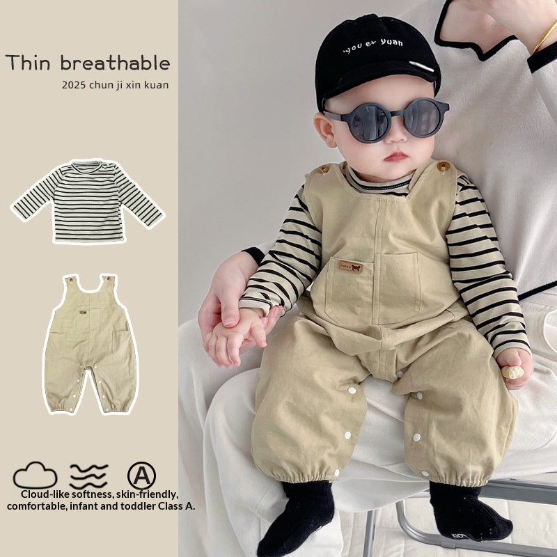 Korean-style Baby Clothes Two-piece Spring Outfit