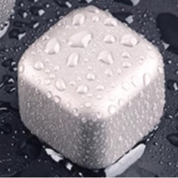 Pure Titanium Ice Cubes Food-Grade Metal Ice-Making Gadget