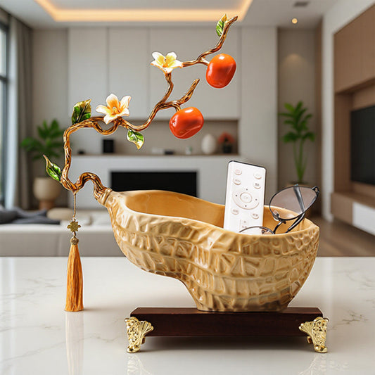 High-end New Year Enamelware Ornament As A Housewarming Gift For The New Peanut-themed Home