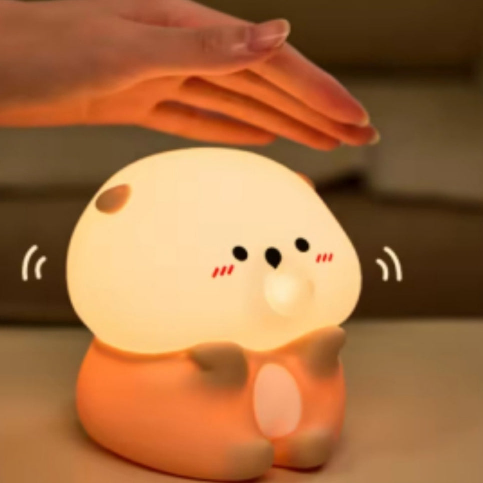 Cartoon Bedroom Charging Small Night Lamp