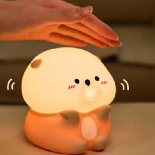 Cartoon Bedroom Charging Small Night Lamp