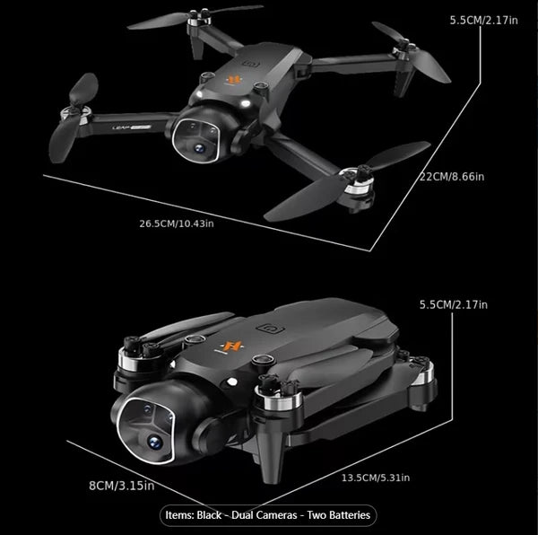 The Cool New X5 Smart Drone Features An Intelligent Aerial Camera, Brushless Motor, One-key Takeoff, Optical Flow Hovering, Multi-speed Settings, And Acrobatic Rolls. Paired With A Smart Screen Contro