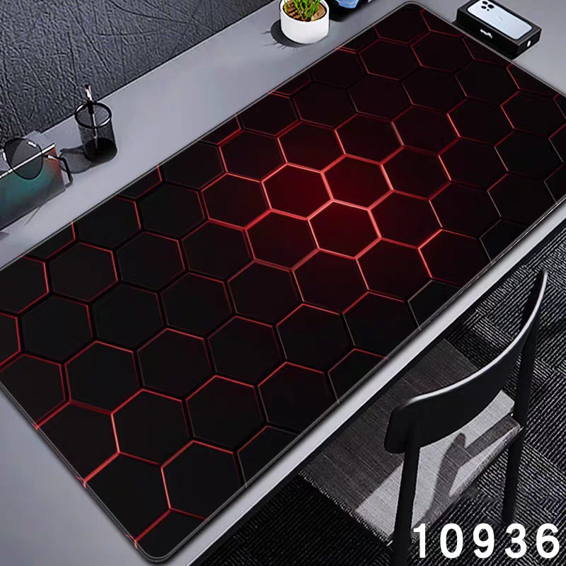 Digital Computer Gaming High End Desk Mat With Wrist And Elbow Pads Mouse Pad