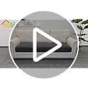 Easy-Going Waterproof Couch Cushion Covers for Couches and Sofas, Stretch Jacquard Sofa Seat Cover Replacement for Dogs, P...