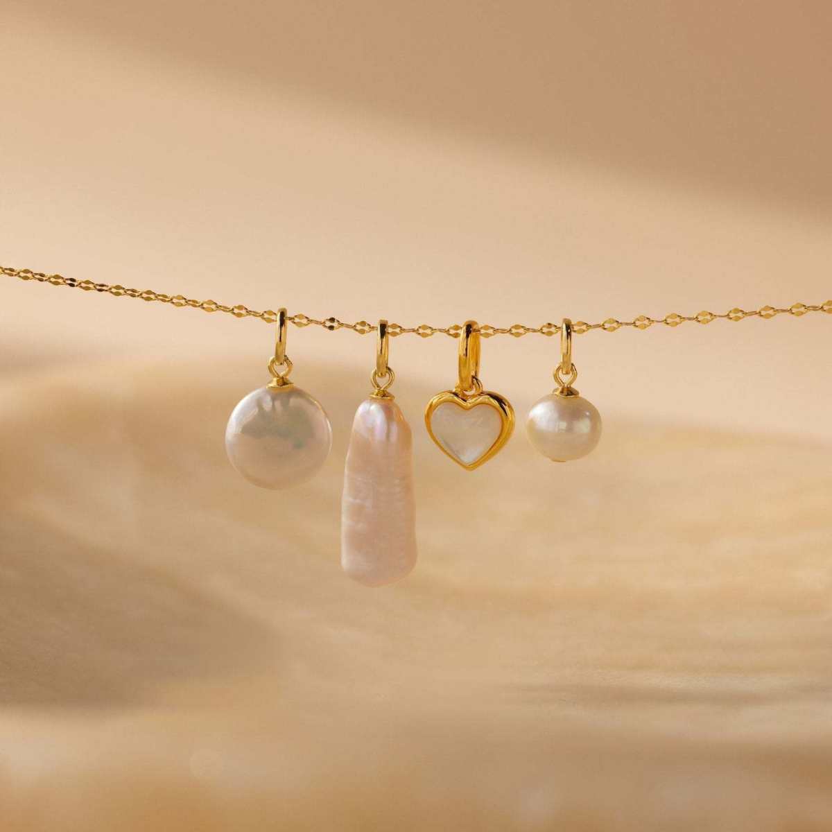 Stainless Steel Diy Accessories Electroplating 18K Gold Necklace