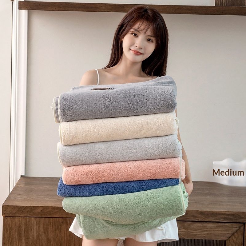 Household Ultra-fine Microfiber Absorbent Thickened Bath Towel