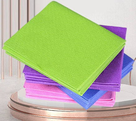Fitness Folding PVC Out Travel Portable Thin Anti-slip Home Yoga Mat