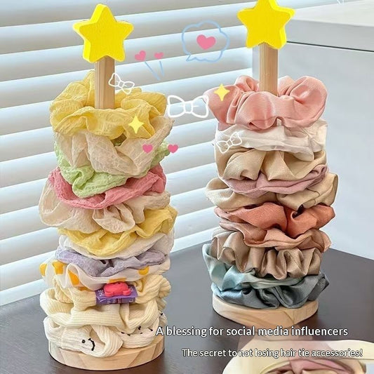 Creative Hair Tie Storage Rack Large Intestine-style Hair Tie Organizer