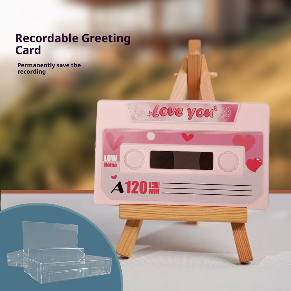 Charging Sound Recording Greeting Cards Birthday Tanabata Valentine's Day Confession