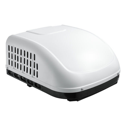 RV Air Conditioner, 15000 BTU RV AC Unit, 120V Ducted Or Non-Ducted Rooftop Air Conditioner With High-Performance Compressor Motor, Easy Install Quiet Cooling AC With Standard Vent Size, White