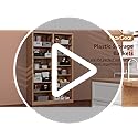 MaxGear Organization and Storage 3 Packs, Plastic Bins Organizer Bins, Woven Baskets for Storage, Plastic Baskets with Han...