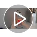 AIKUT Candle Warmer Lamp, with 2 Bulbs,Timer & Dimmer,Compatible with Large Yankee Candle Jars,3 Wick Candles,Height Adjus...