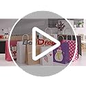 BagDream Kraft Paper Bags 25Pcs 5.25x3x8 Inches Small Paper Gift Bags with Handles Bulk for Party Favor, Retail, Merchandi...