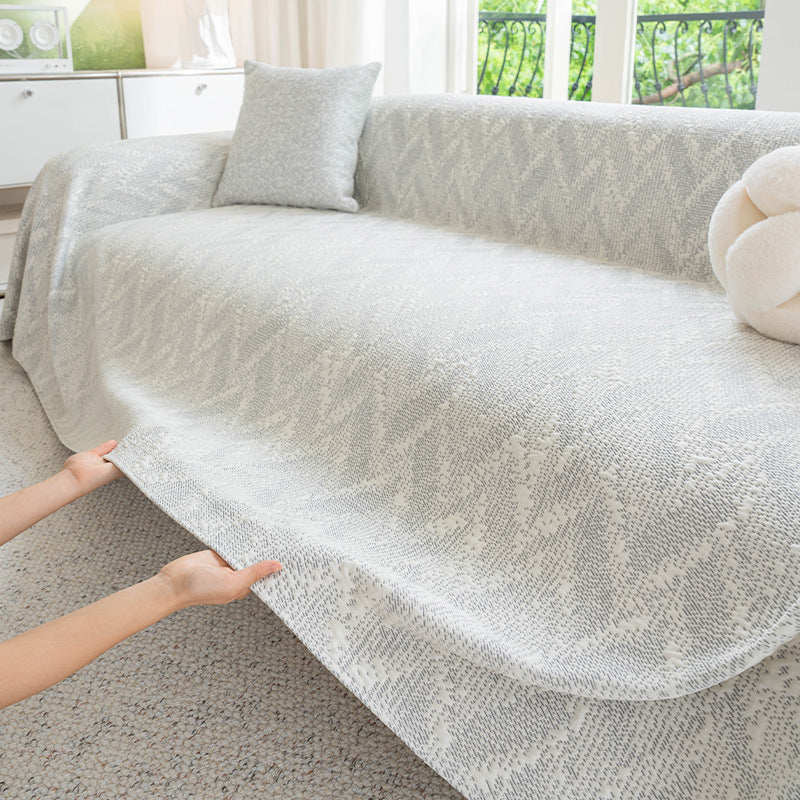 Cooling Ice-Silk Sofa Cover Summer Sofa Slipcover