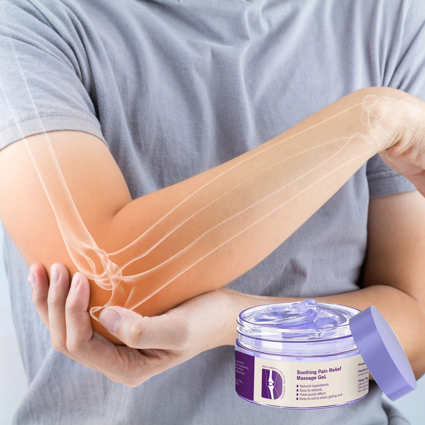 Cross-border Body Joint Soothing Gel Relieve Shoulder Neck Knee Redness And Swelling Of Joints Pain Evacuation Knot Body Massage