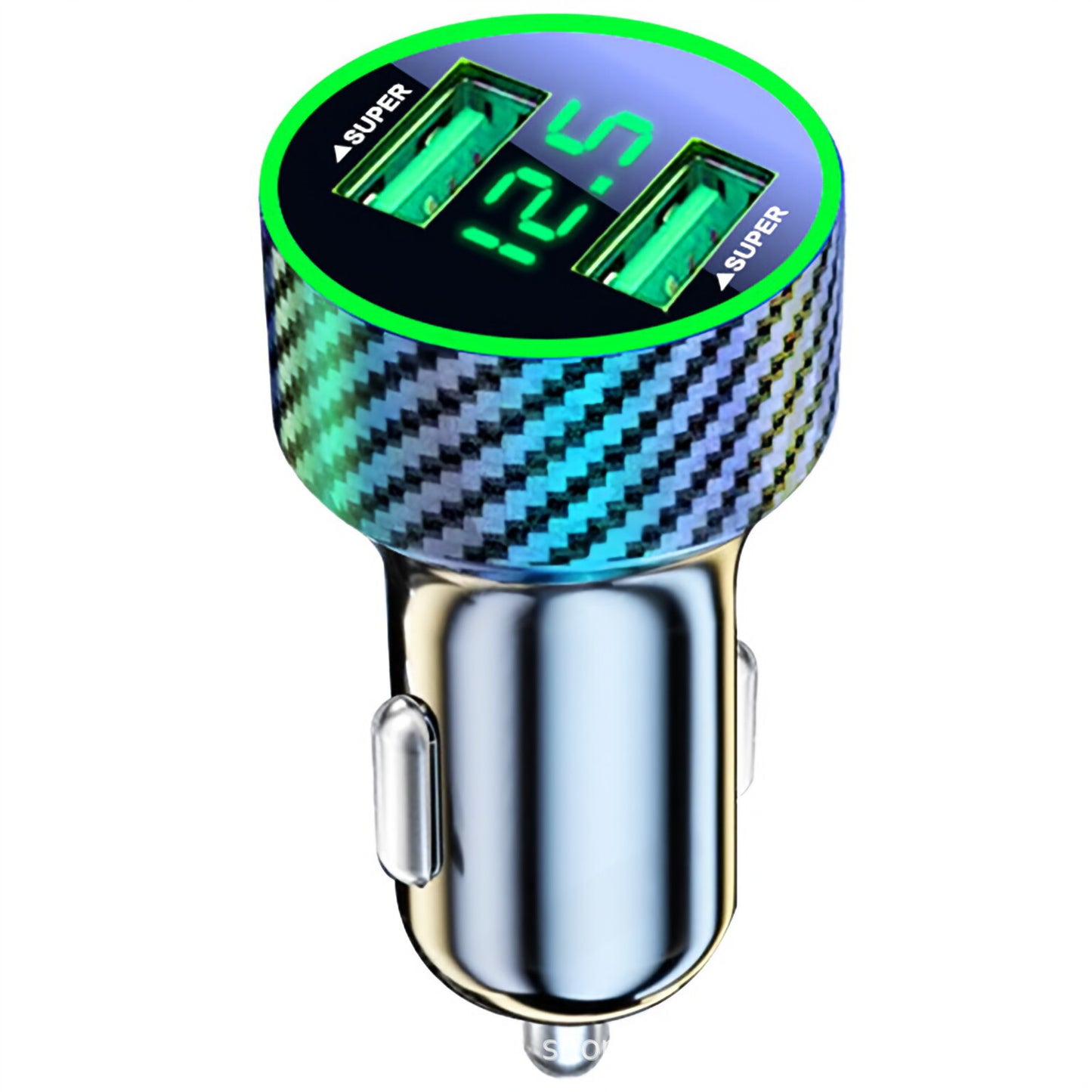 In-car 1-to-4 Fast-charging Car Adapter