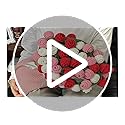 SoffMoiis Rose Flowers Bouquet Blanket, Handmade Floral Throw Blankets, Romantic Gifts for Mom, Sister, Friend for Birthda...