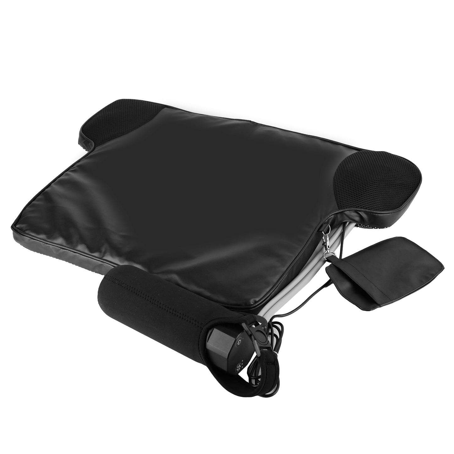 Summer Water Cooling System Seat Cushion With Fans 3 Speeds 78 Fehrenheit Constant Temperature USB Plug Portable Auto On-Off Ventilated Seat Cushion For Home Office Car