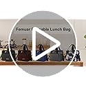 Femuar Lunch Bags for Women/Men, Insulated Lunch Bag for Work Office Picnic - Lunch Cooler Bag Leakproof Lunch Box with Ad...