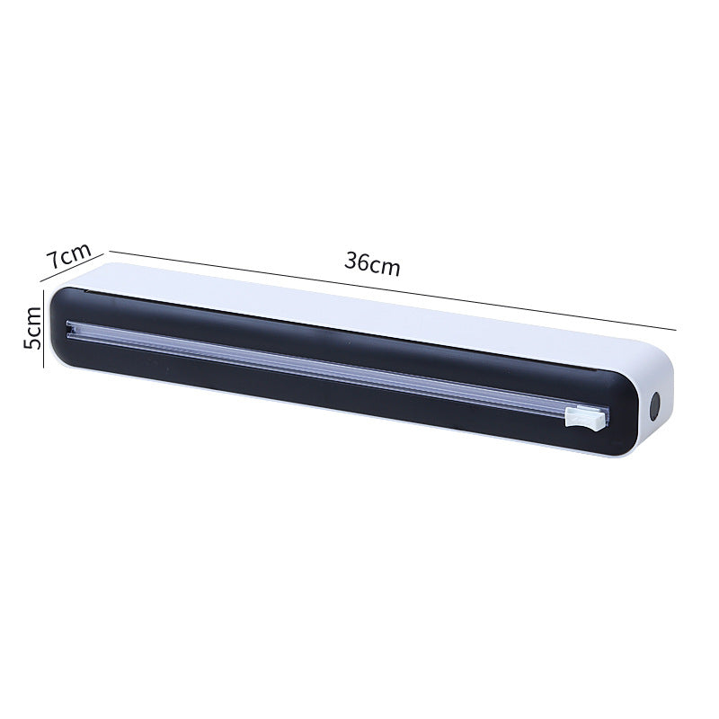 Cling Film Cutter Magnetic Wall-Mounted Kitchen-Use For Tearing Aluminum Foil And Cling Film Box Cover & Bag-Saving Cutting Tool