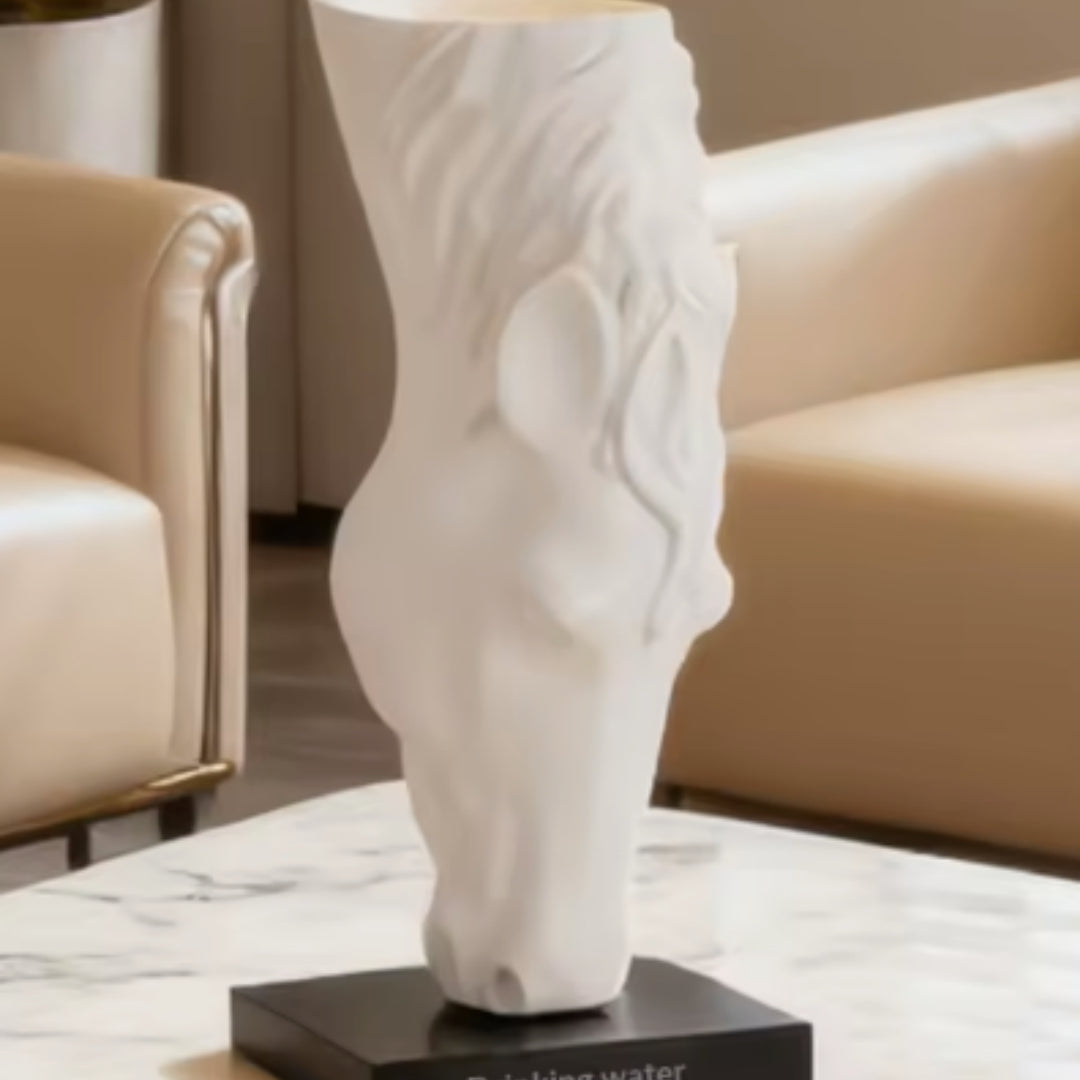 Nordic Art Horse Head Sculpture Home Living Room TV Cabinet Decoration