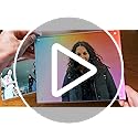 laapee 8x10 Inches Acrylic Picture Frames 1 Pack, Double Sided Magnetic Photo Frames,Free Standing on Desk or Table Clear ...