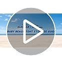 Elegear Pop Up Baby Beach Tent with Mini Canopy, CumbreX™ UPF 50+ UV Protection Baby Tent Sun Shelter, 1S Setup Portable B...