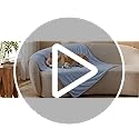 ZOMISIA Cooling Blanket for Medium Dogs - Breathable Air-Core Fill Lightweight Pet Mat, Soft Cold Blanket Washable for Sum...