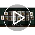Golden State Art,16x20 Ornate Picture Frame with White Mat for 11x14 Photo or Display 16 x 20 Print without Mat Color Gree...