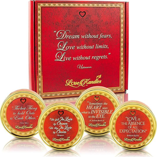 Love Kandles Aromatherapy Candle Gift Set for Women | Scented Candles for Relaxation & Home Decor | Birthday Gift Sets for...