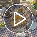 Lchkrep Picnic Blanket Beach Blankets 80"x60" Large Sandproof Waterproof Camping Portable Travel Blanket Play Mat for Outd...