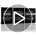 KAWAHONE Canvas Painting Wall Art, Grind Hustle Execution Motivational Wall Art Decoration Posters Prints for Living Room ...