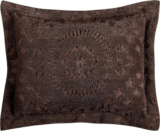 Better Trends Rio Collection is Super Soft and Light Weight in Floral Design 100% Cotton Tufted Unique Luxurious Machine W...