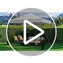 Yaheetech 10x10 Pop up Canopy Tent, Commercial 150D Silver Coated Fabric Outdoor Instant Tent w/Wheeled Bag, 4 Sandbags, 8...