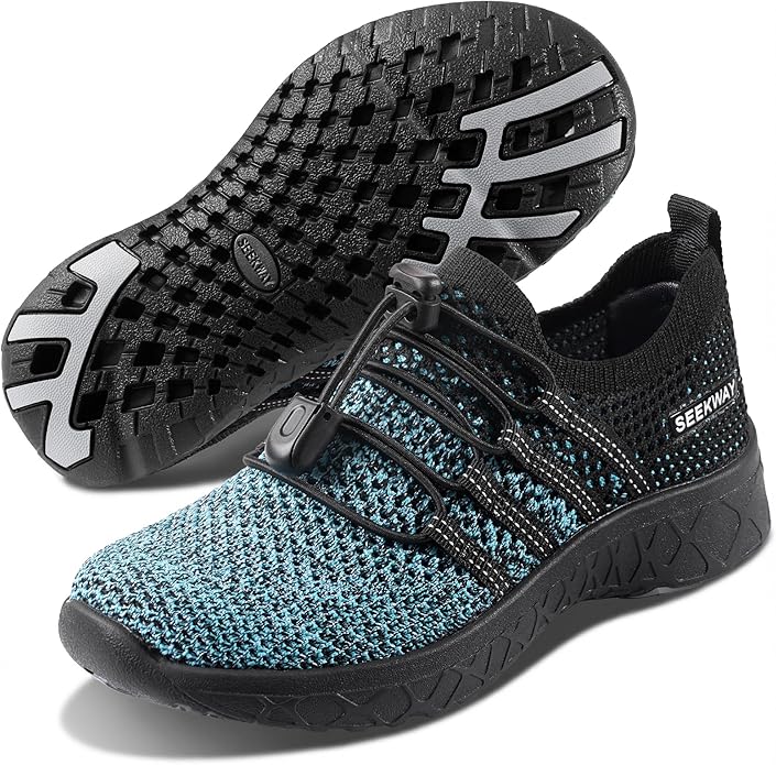 SEEKWAY Hiking Water Shoes for Kids and Toddler - Quick Dry Aqua Shoes and Barefoot for Surf Swim Beach Pool Kayak Sport A...