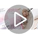 Oudain Christian Baby Blankets with Bible Verses Scripture Flowers Paisley Baby Receiving Baptism Blanket Christian Christ...