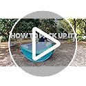Chihee Pop-Up Beach Tent for 1-2 Person UV Protection Silver Coated Fabric Portable Sun Shelter,Crossed Fiberglass Poles W...