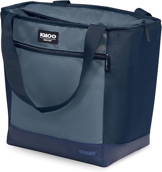 Igloo MaxCold Soft Coolers, Insulated Soft Sided Cooler Bag, Foldable Reusable & Leak Proof Food Grocery Bag, Portable Tra...