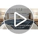 EVERGRACEHOME Chunky Chenille Knit Throw Blanket for Couch, Soft Luxurious Moss Stitch Chair Blankets for Bed, Cozy Decora...