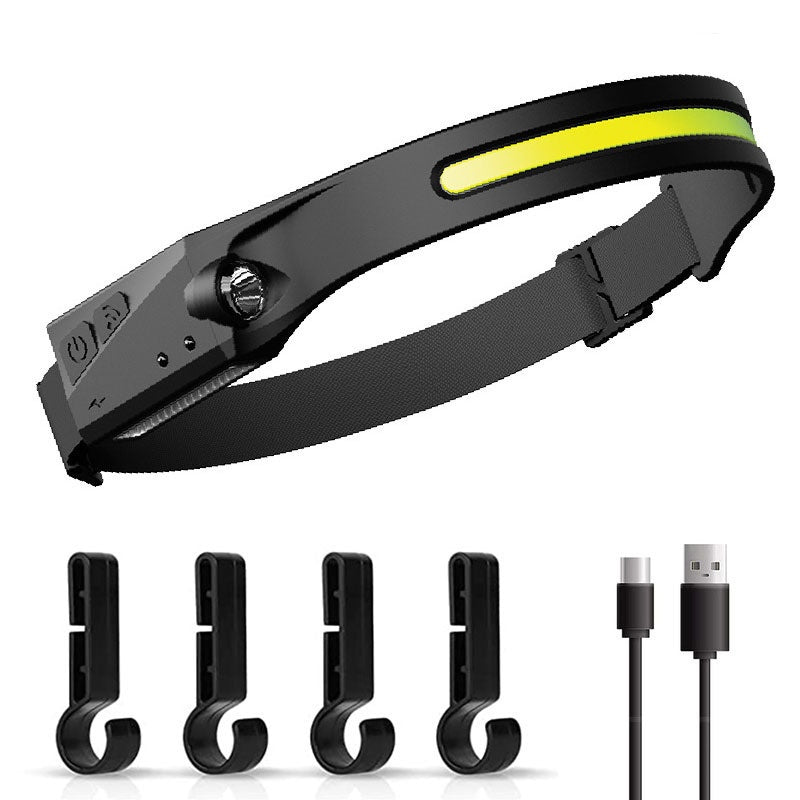 Charging Night Run Light Fishing Headlight Head Wear