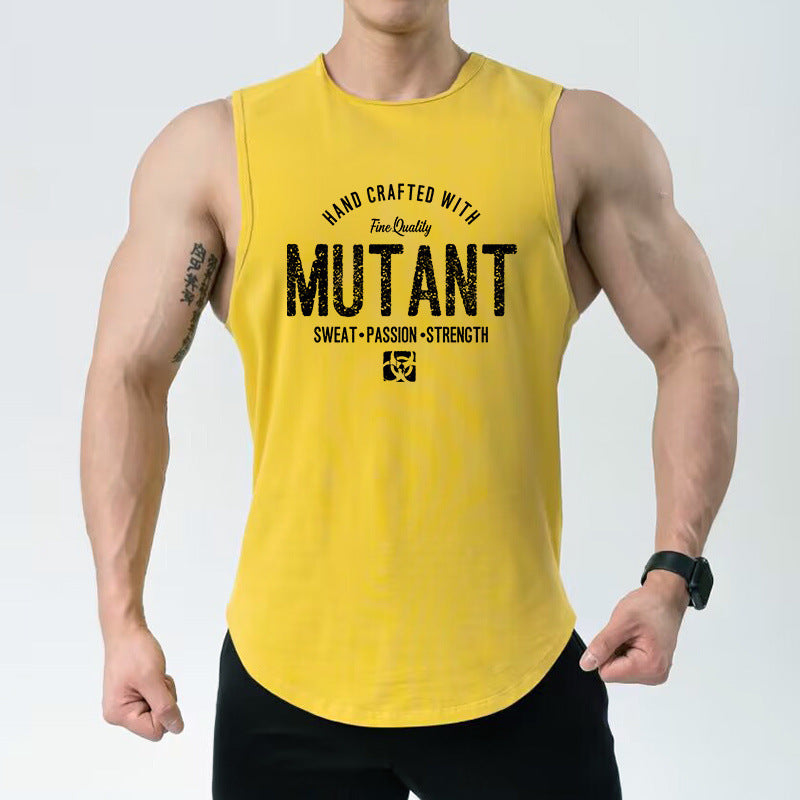 Loose Waistcoat Training Sleeveless Shirt Outdoor Fitness Vest