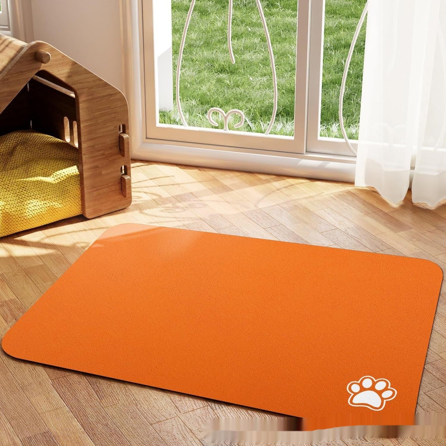 Pet Water-absorbent Quick-drying And Stain-resistant Floor Mat