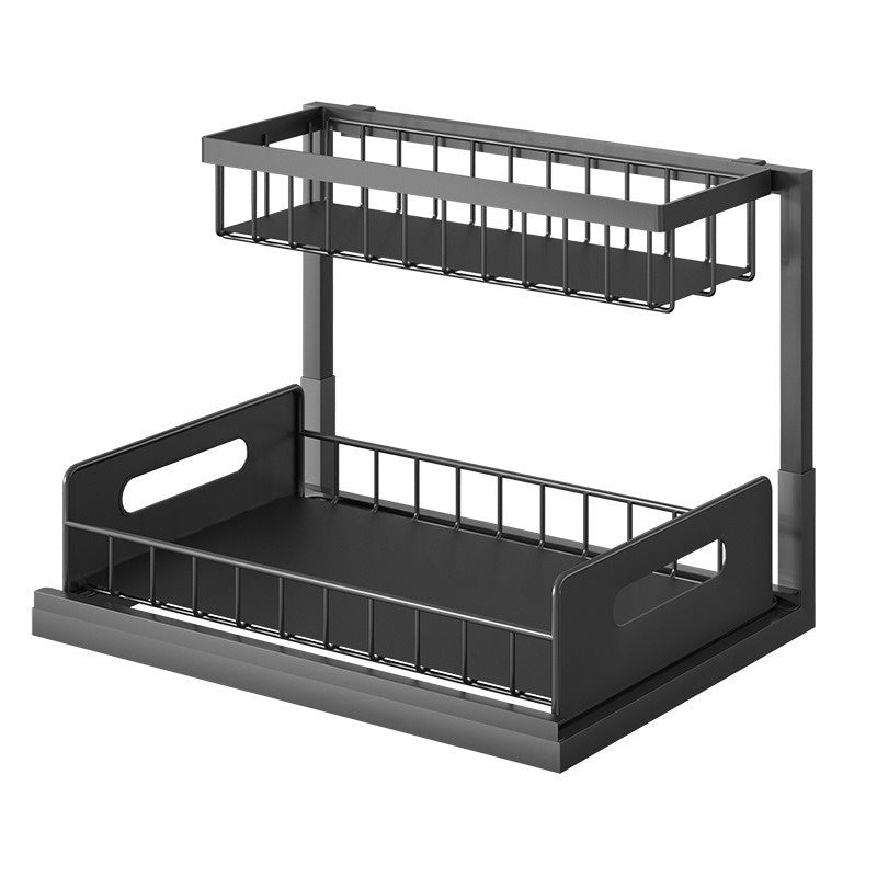 Kitchen Sink Rack, Household Pull-out Seasoning Storage