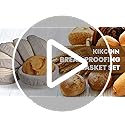 5 Inch Banneton Bread Proofing Basket Set of 6, Kikcoin Mini Sourdough Bread Baking Supplies, Small Banneton Basket Proofi...