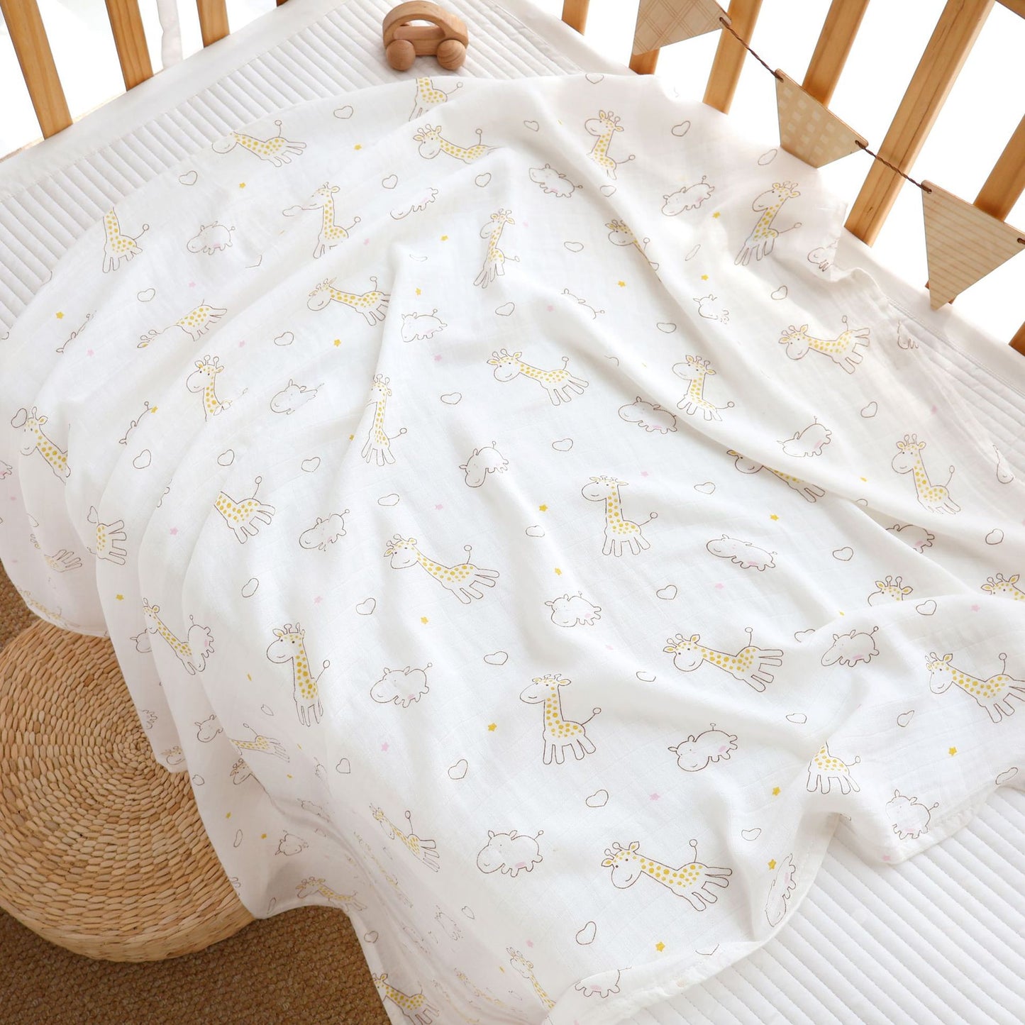 Household Newborn Cotton Gauze Bath Towel