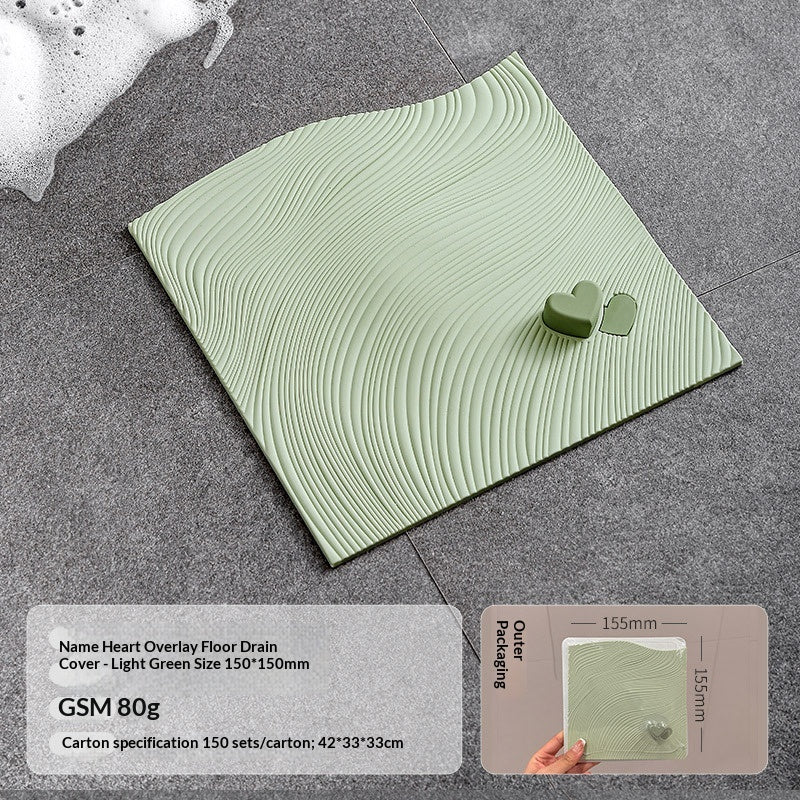 New Arrival Bathroom Floor Drain Odor-proof Cover Thickened Mat