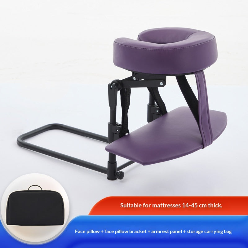 Portable Beauty Bed For Moxibustion Therapy And Post-Op Eye Recovery Pillow