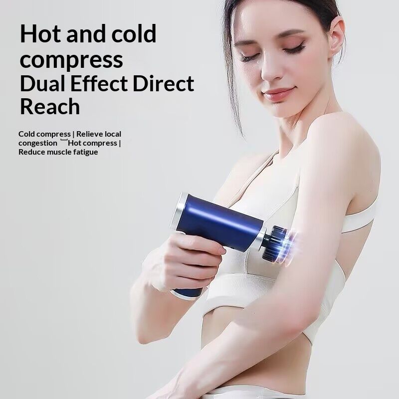 780 Hot And Cold Therapy Massage Gun With Multiple Heads